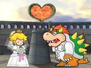 Peach refusing to marry bowser