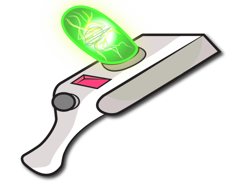 Rick and morty portal gun, portal gun