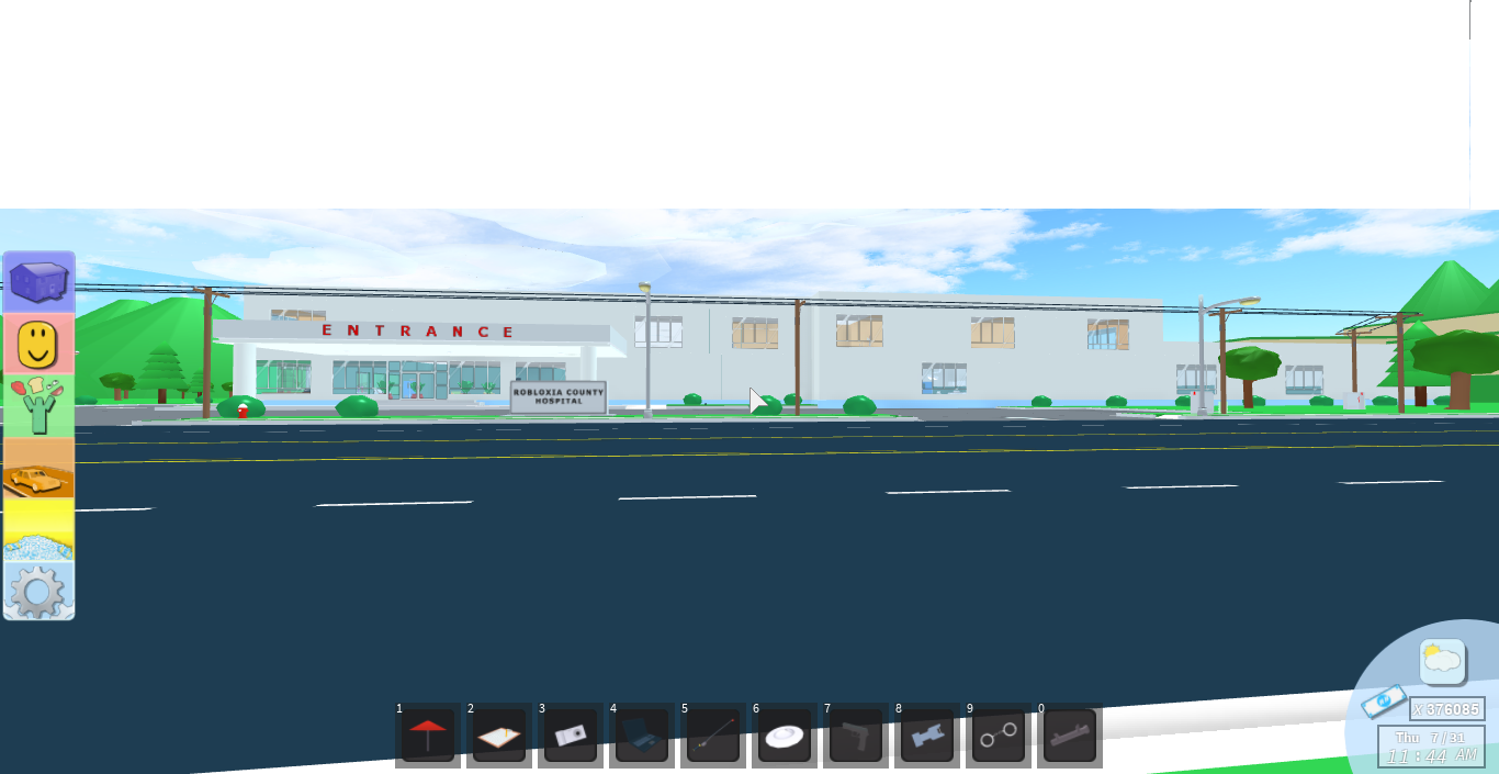 Robloxia County Hospital The Neighborhood Of Robloxia Wiki Fandom - roblox neighborhood of robloxia tornado