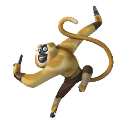 kung fu panda monkey png