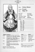 Schnee Character page