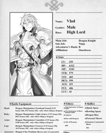 Vlad The New Gate Wiki Fandom