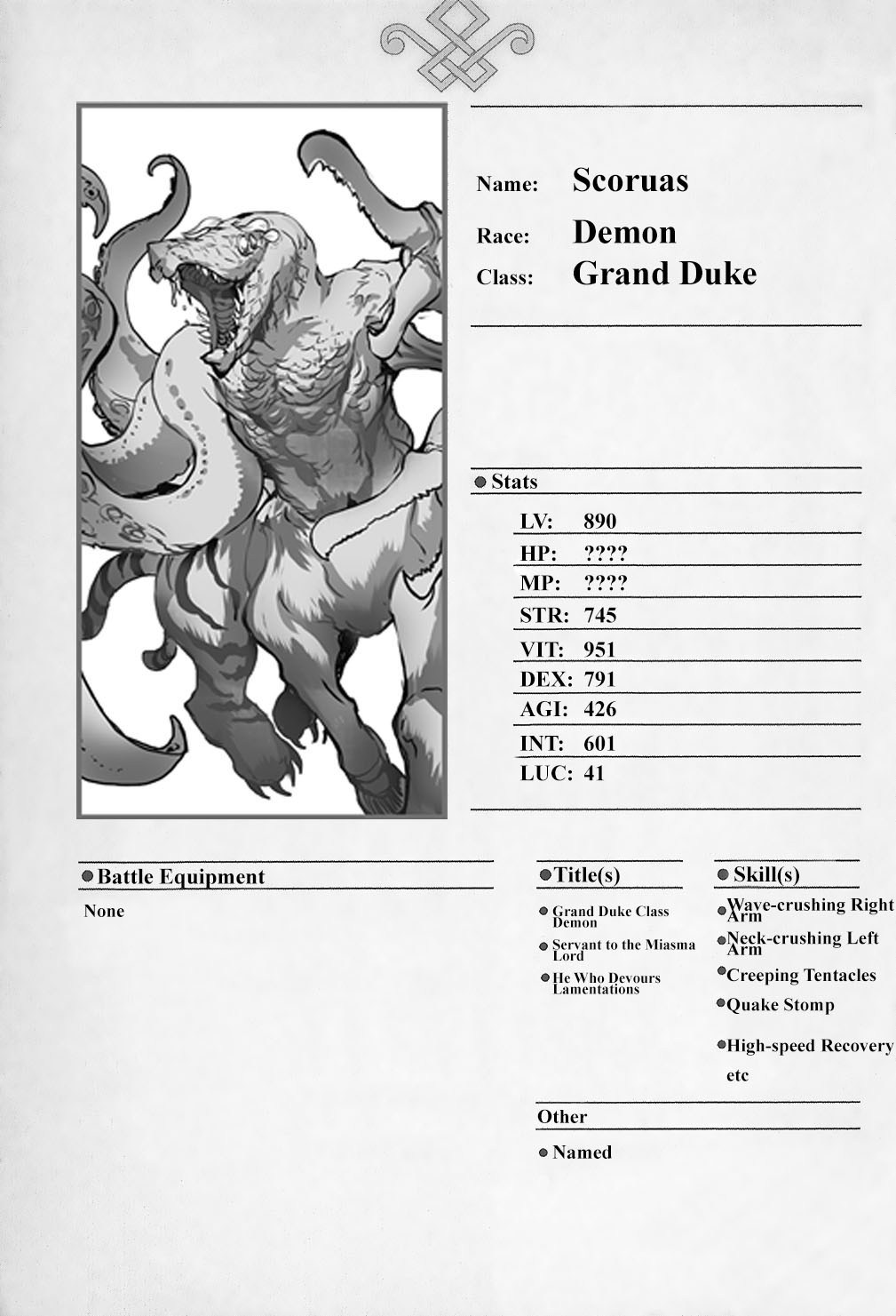 Scoruas The New Gate Wiki Fandom Scoruas The New Gate Wiki Fandom