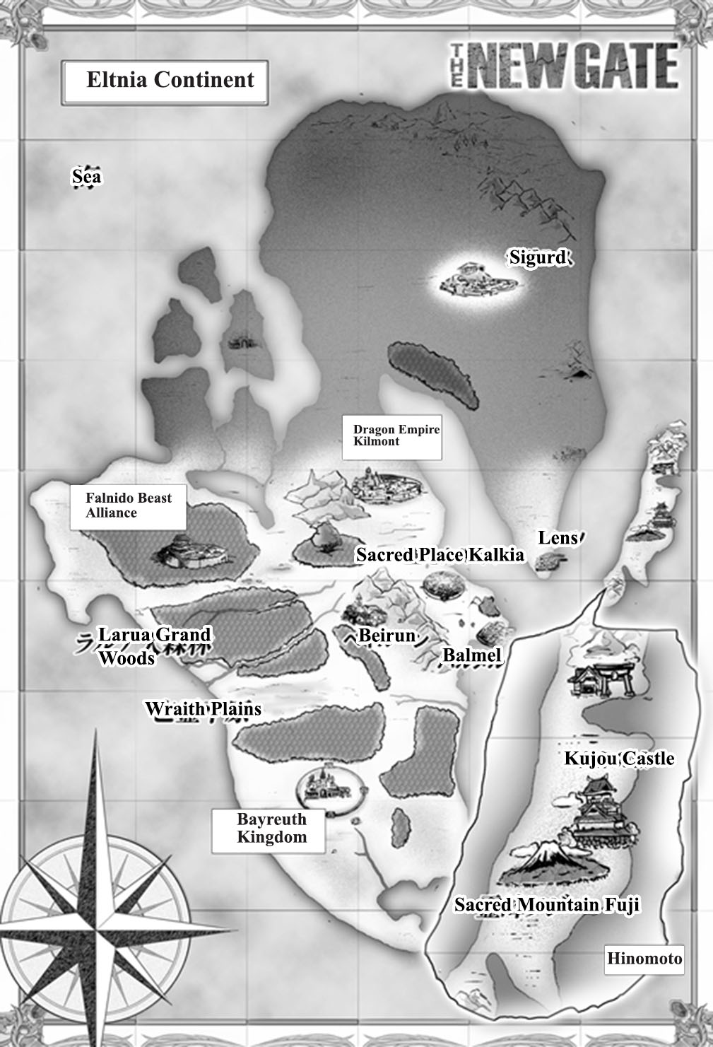 Eltnia Continent The New Gate Wiki Fandom