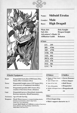 Shibaid Etraku The New Gate Wiki Fandom Shibaid Etraku The New Gate Wiki Fandom
