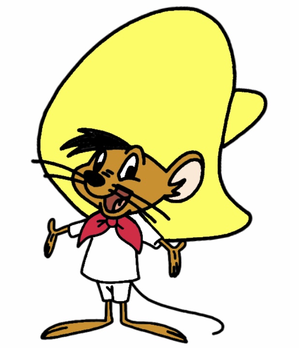 Warner Bros. SPEEDY GONZALES Animation Drawing from 1960s Animated