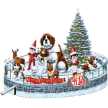 "Christmas Cheer is Near" by Elf Pets