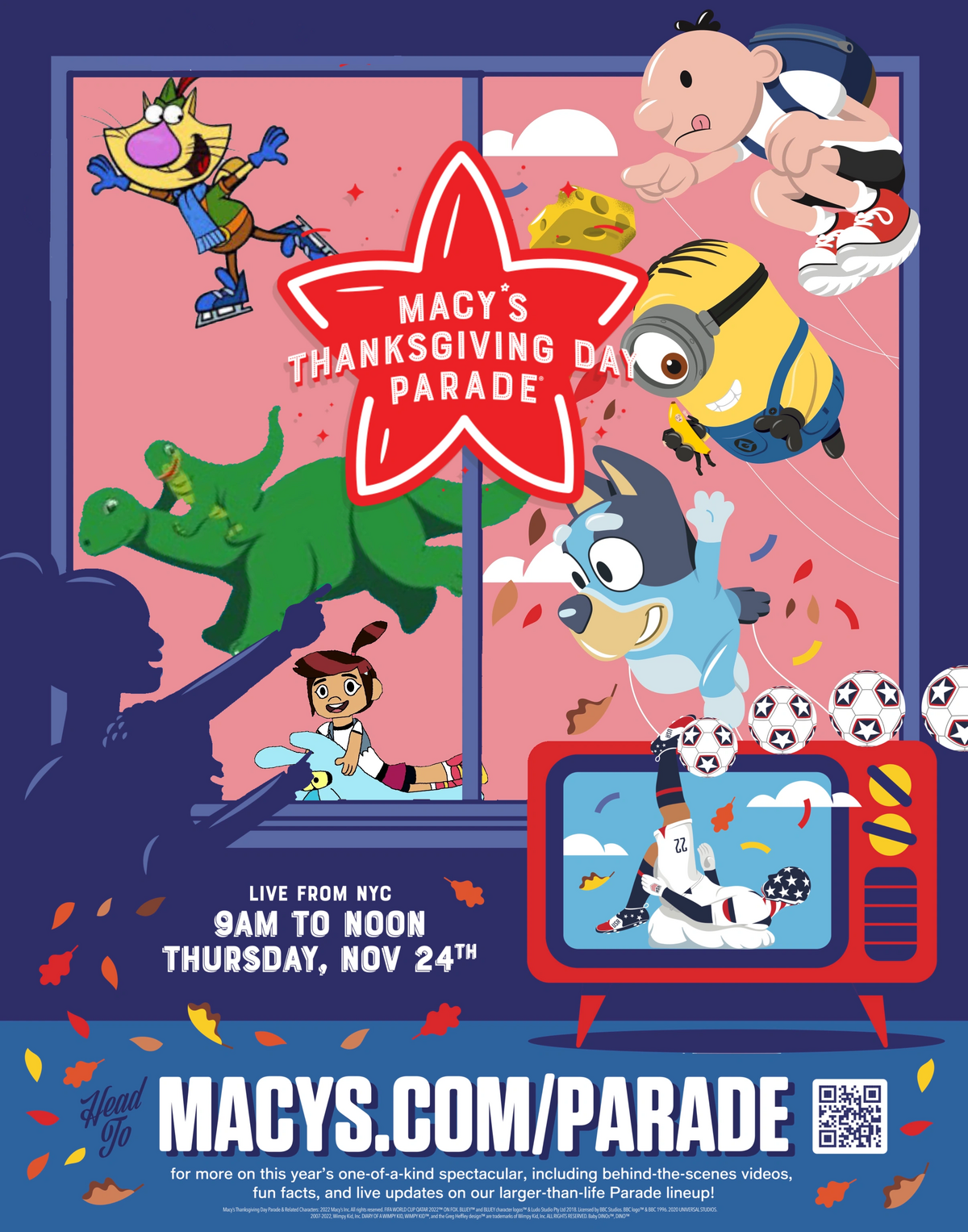 The 96th Annual Macy's Thanksgiving Day Parade (TheWBFan06's Version The 96th Annual Macy's Thanksgiving Day Parade (TheWBFan06's Version