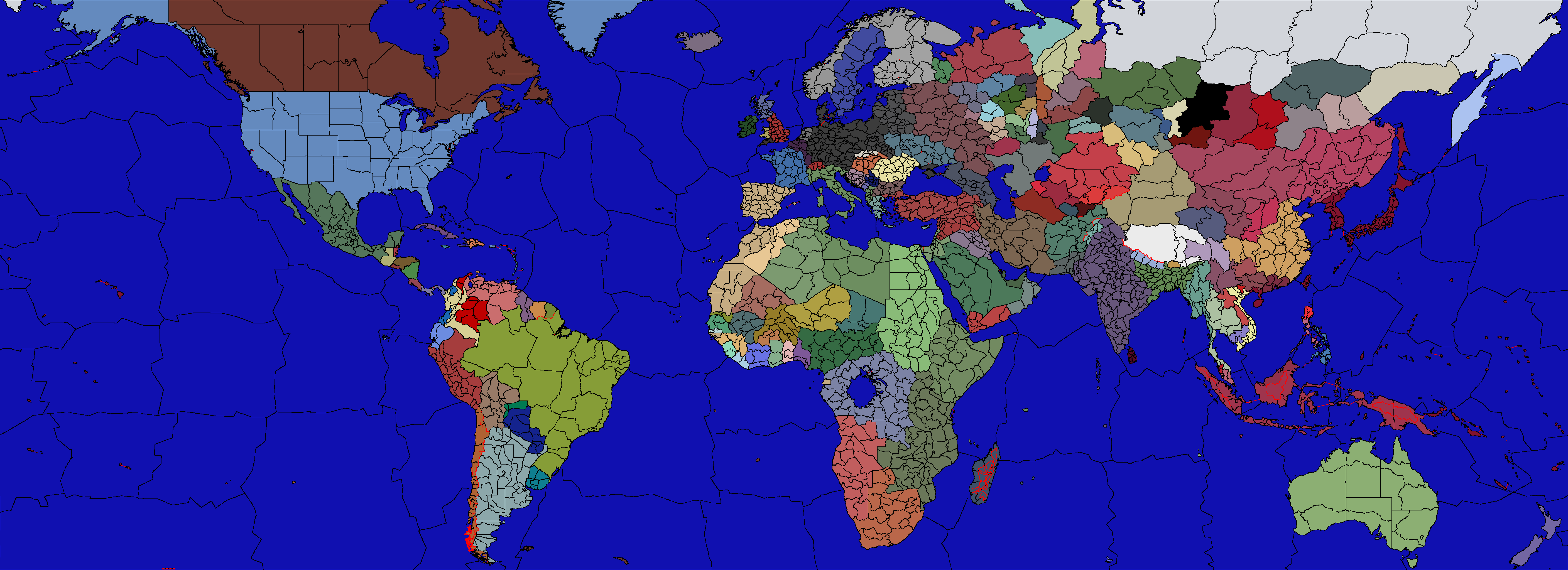 地图 地图:1962年世界地图| 新秩序：欧洲末日Wiki | Fandom
