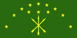 Flag of adygea