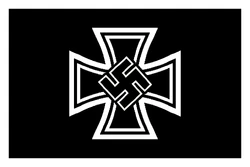 The flag of the Greater African Realm (Großafrikanischer Reichsstaat).
