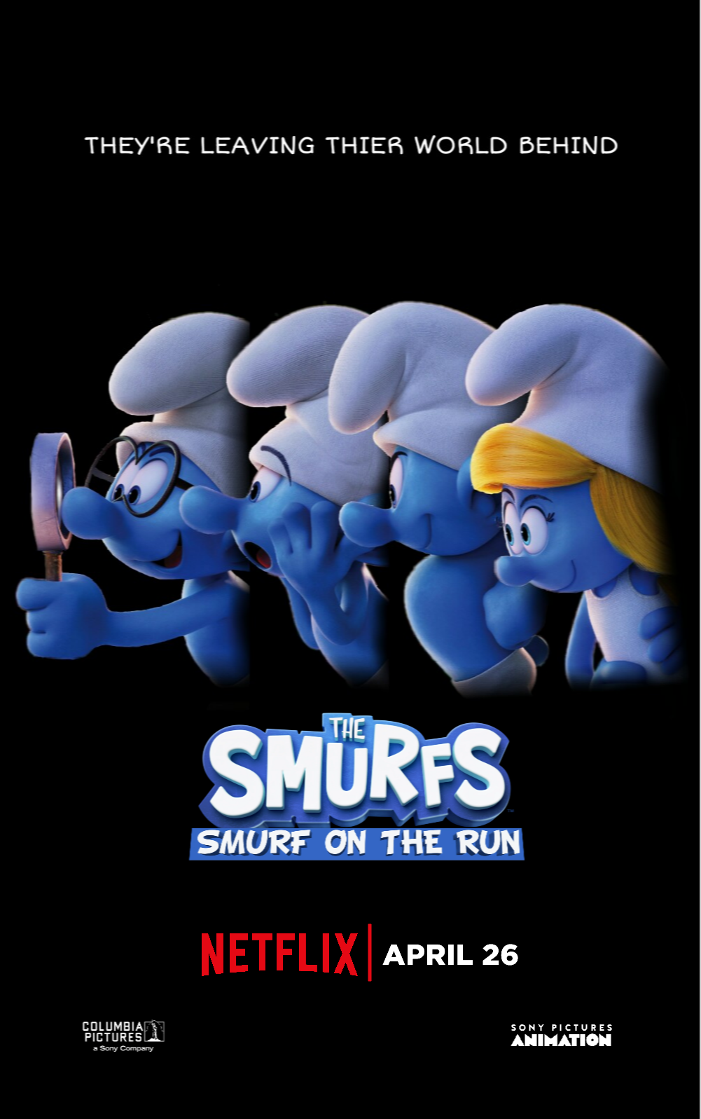 Smurfs The Lost Village Smurf Of The Run Film The New Parody Wiki Fandom 8143