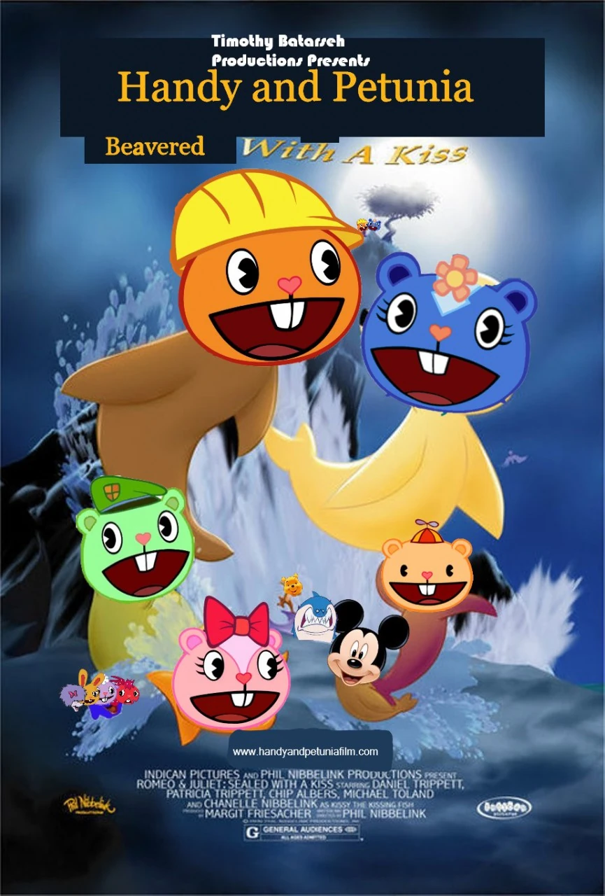 Handy And Petunia Beavered With A Kiss The New Parody Wiki Fandom