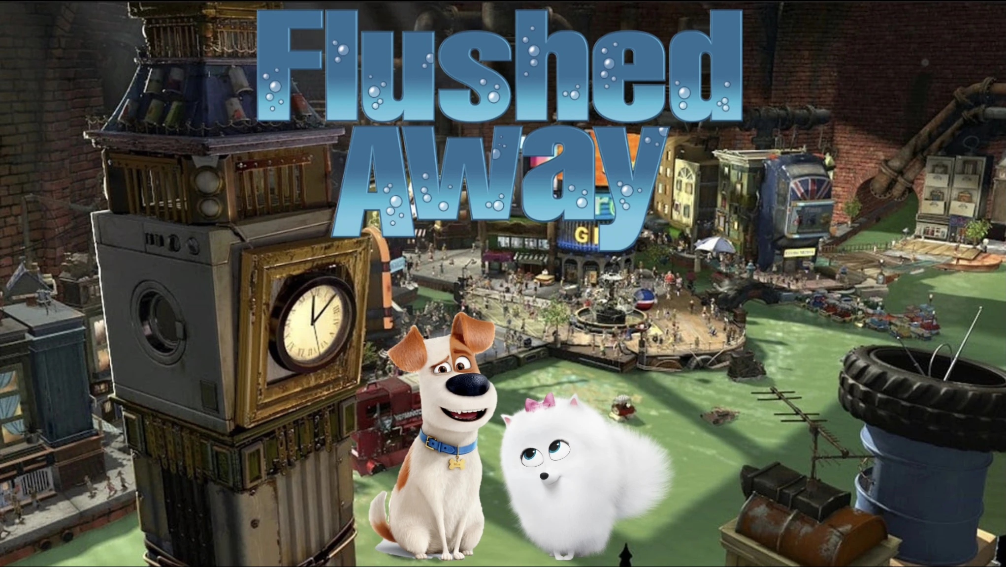 Flushed Away (Green Guy 2187 Style) The New Parody Wiki Fandom