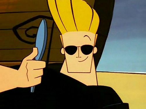 Was Johnny Bravo a furry? He did go out with a wolf, an antelope, a giant  ape, and a moose LARPing as an elephant. Also pictured: Johnny's beaver  fursona. : r/furry