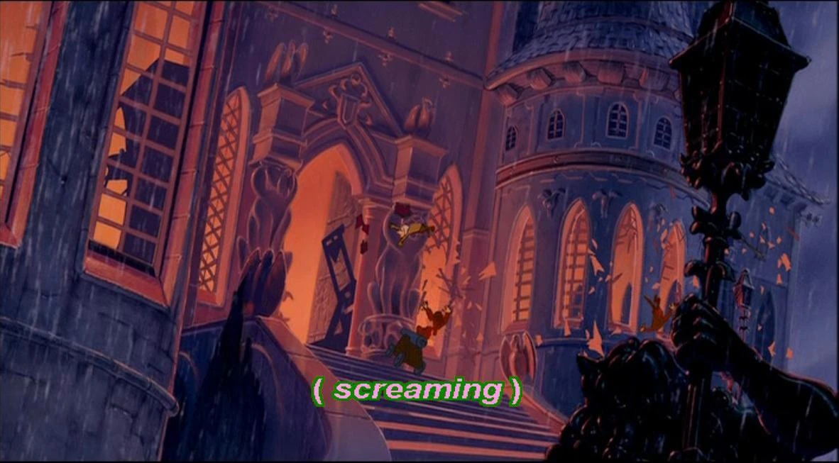 List of animated films using Wilhelm Scream sound effects in films