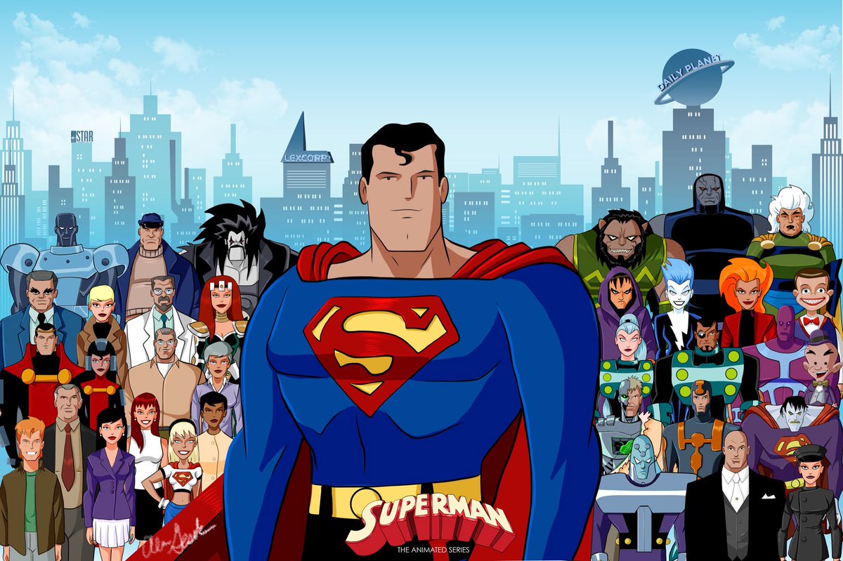 superman the animated series villains