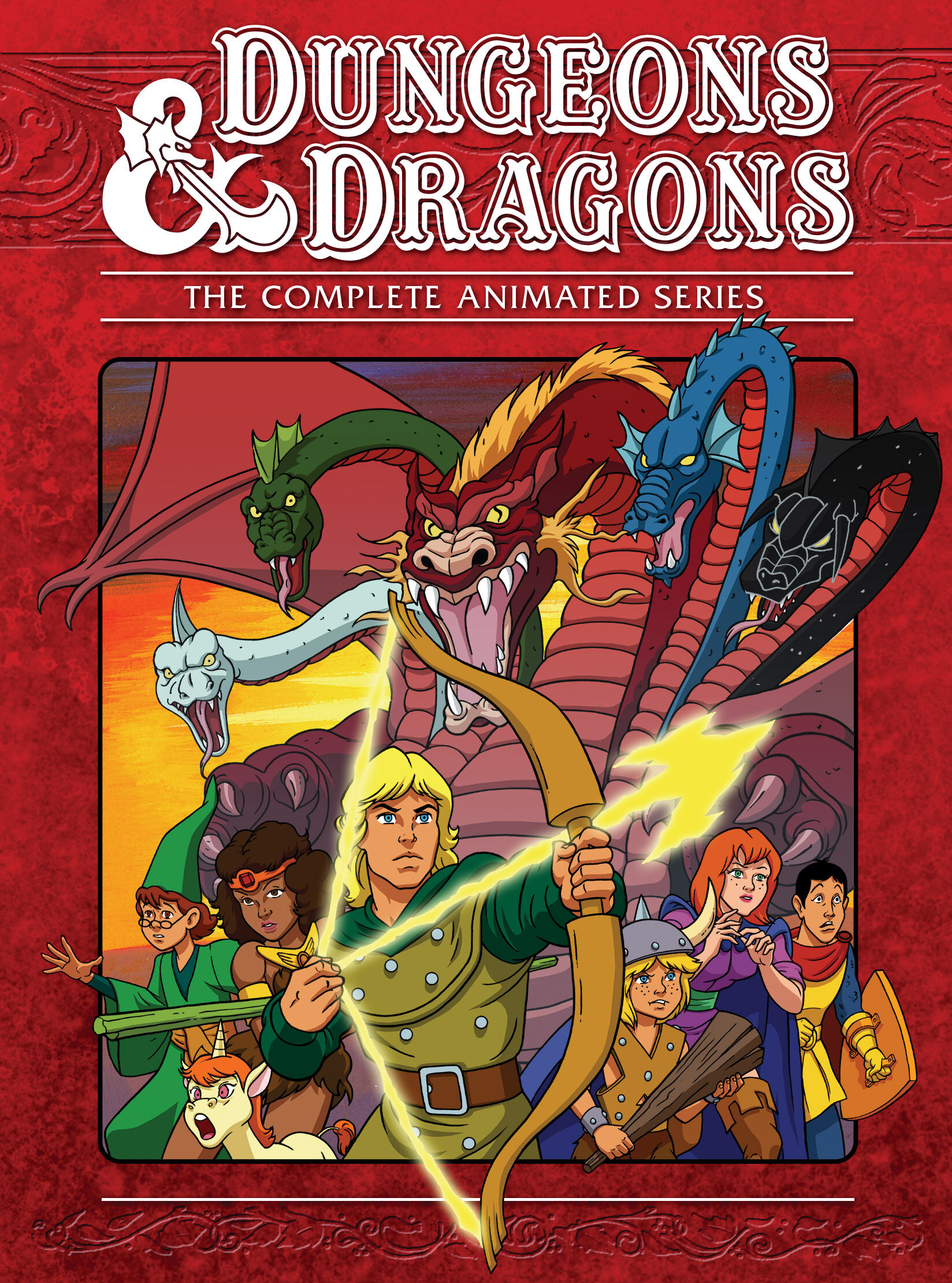 Dungeons & Dragons Cartoon Classics Scale Dungeon Master & Venger