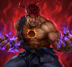 Evil Ryu from Street Fighter