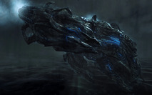 Alien Warship from Crysis