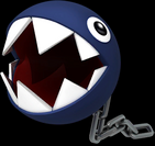 Chain Chomp from SMG4 Super Mario 64 Bloopers Who Let Chomp Out