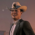 Sheriff Walter "Slim" Beaumont from Mafia 3 DLC: Faster, Baby!