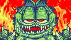 Gorefield from Garfield Gameboy'd