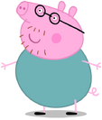 Daddy Pig from YTP Peppa Pig Mrs Rabbit's Death Helicopter