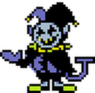 Jevil from Deltarune