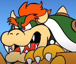 Bowser from The Hotel Mario Reanimated Collab