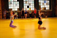 Amanda continues her audition with Giselle.