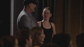 Tess asks Lucien why Amanda isn't throwing the dance.