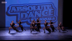 Dance Inc. perform their routine in Round 3.