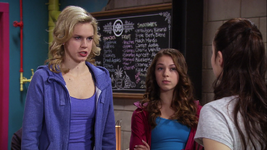 Amy watches Cassie confront Amanda.