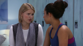 Emily asks Zara whether she is going to be attending her math competition.