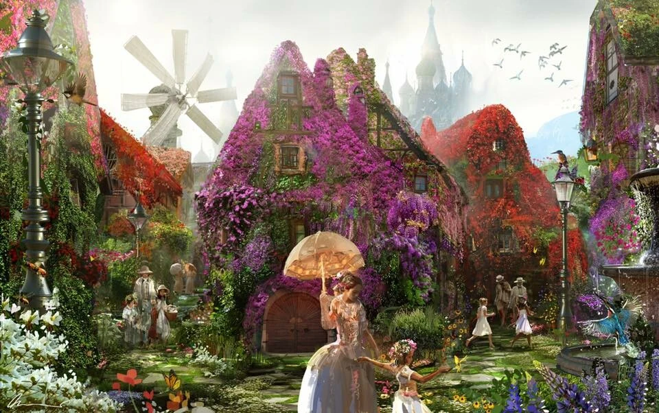 Land of Flowers The Nutcracker and the Four Realms Wiki Fandom
