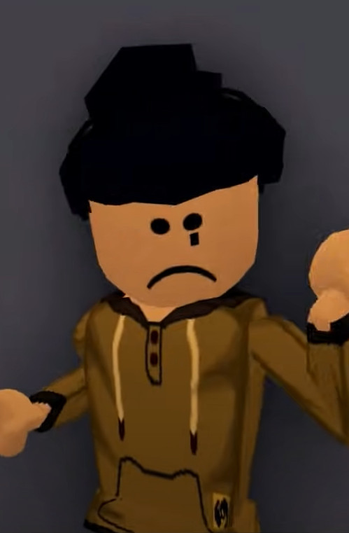 Orange Beanie with Black Hair, Roblox Wiki