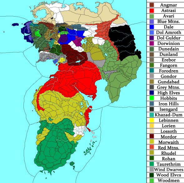 Middle Earth Minecraft 9 Years Map Size - Colaboratory