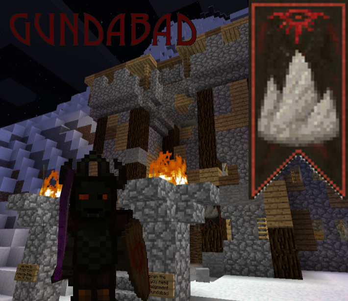 Khazad-Dûm, Great Realm of Longbeards Clan on the Misty Mountains (Moria)  Minecraft Map