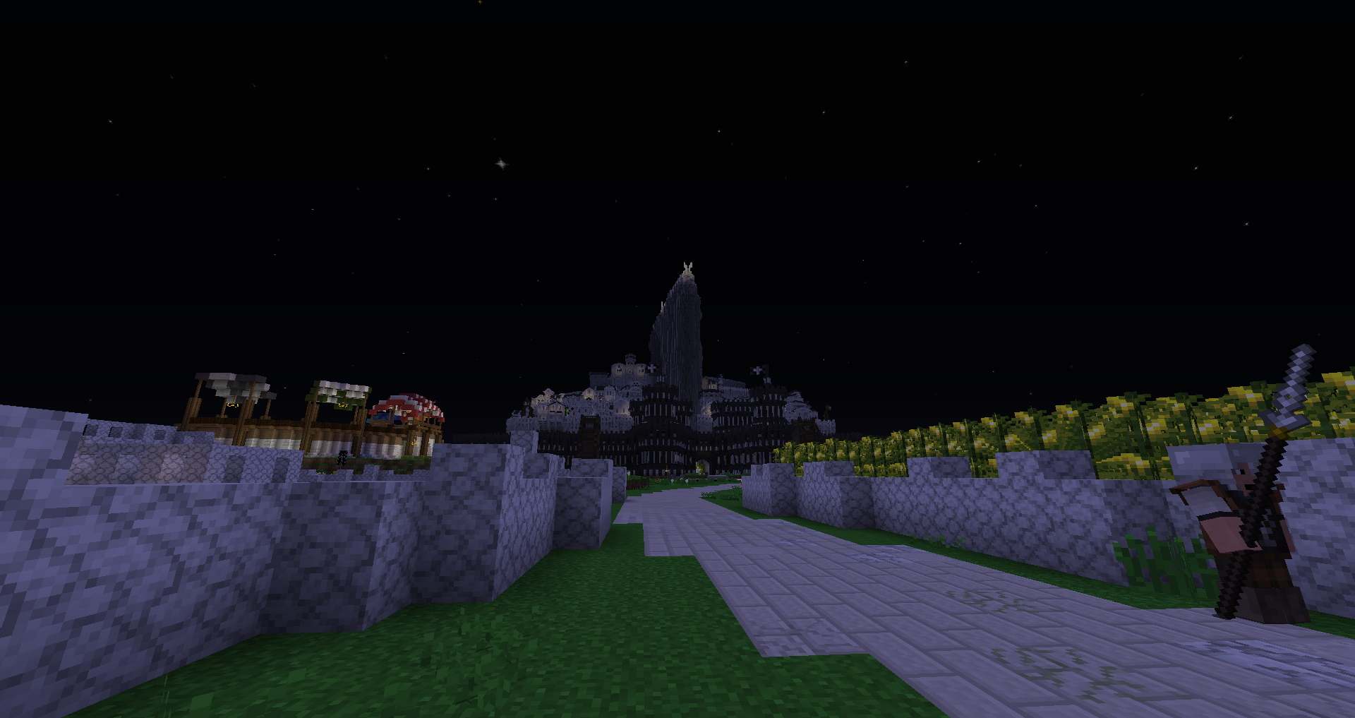 Minas Tirith - Capital of Gondor Minecraft Project  Minecraft projects, Minas  tirith, Minecraft houses