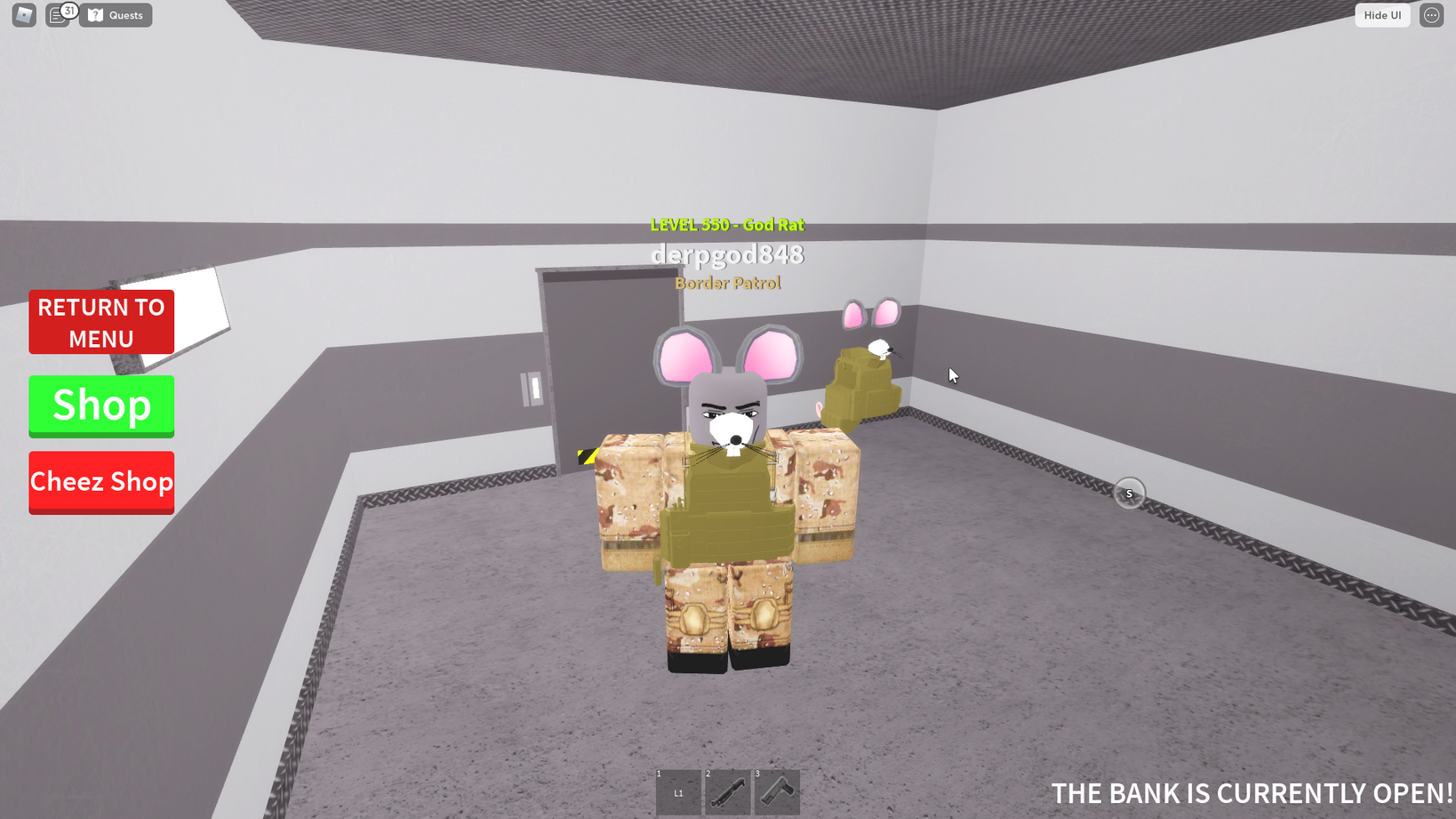 Rat Crossing The Official Rats United Wiki Fandom - border patrol roblox games