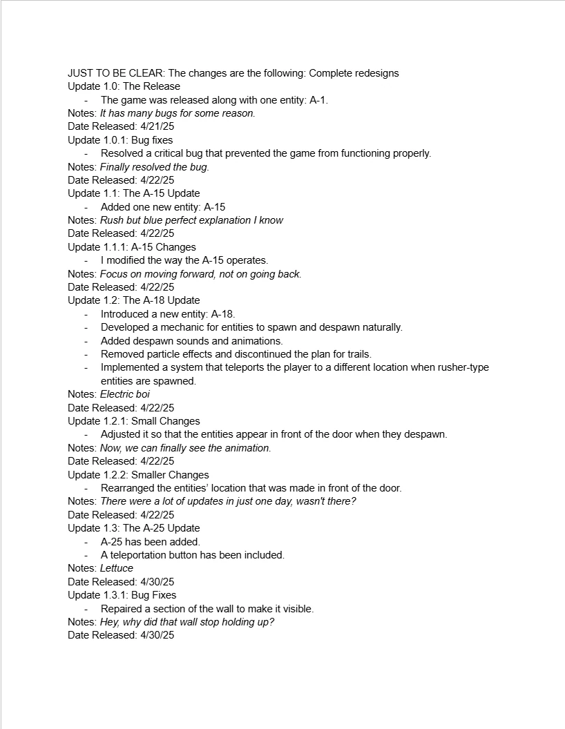 Update Log | The Official Ultimate Rooms Wiki | Fandom