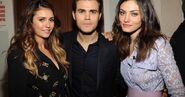 Nina Dobrev avec Paul Wesley et Phoebe Tonkin