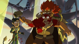 Eberwolf unleashing a swarm of bugs.