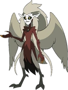 Eda in her harpy form.