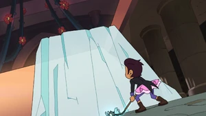 Luz utilizing an ice glyph.