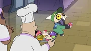King has a huge appetite when it comes to food like cupcakes.