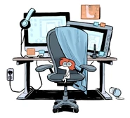 Dana Terrace Caricature.png (885 kB) La autocaricatura de Dana Terrace en la que se basa Naridela