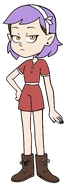 Amity's brief Earth outfit variation in the montage in "Thanks to Them".