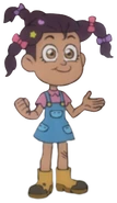Luz as a child, seen in Camila's dream in "Thanks to Them".